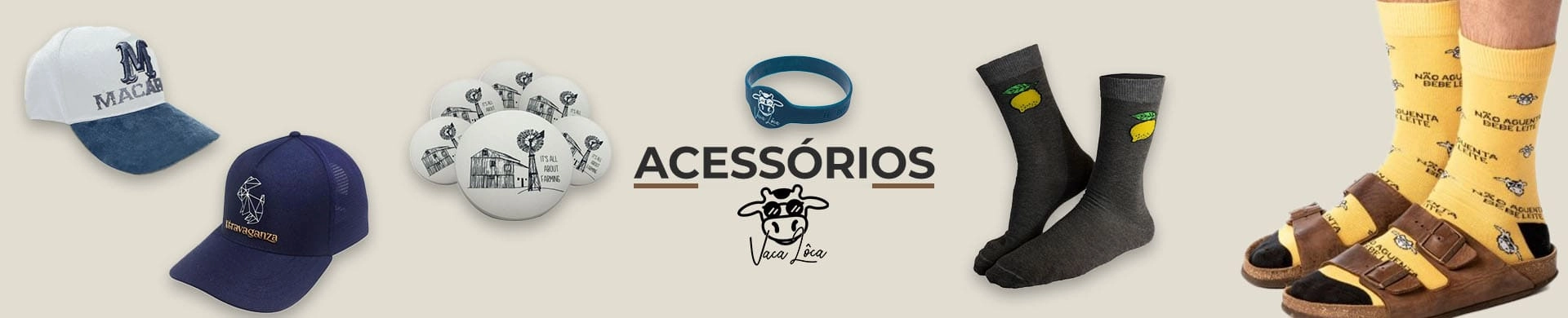 Vaca Lôca Acessórios