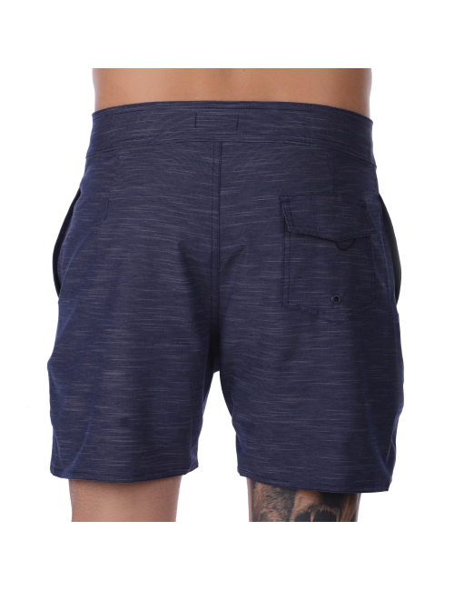 Bermuda Masculina Retro Surf Wear Marinho Classic