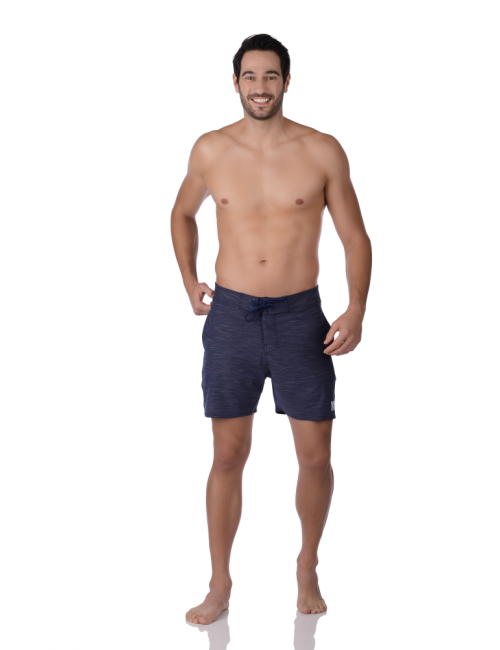 Bermuda Masculina Retro Surf Wear Marinho Classic