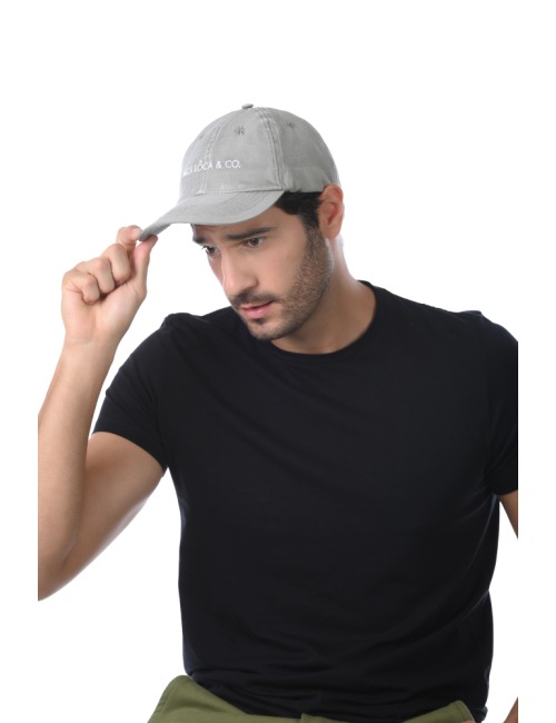 Boné Estonado Vaca Lôca e CO - Cinza