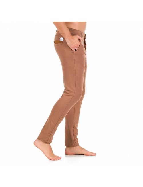 Calça Alfaiataria Moletom Masculina Bege