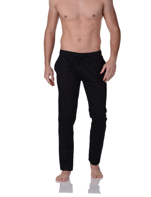 Calça Sarja Cós Elastico Easy Fit Preta
