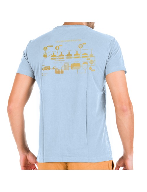 Camiseta Azul Ipa da Vaca  com nossa receita