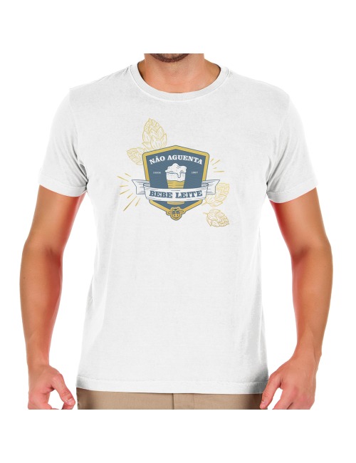 Camiseta Branca Ipa da Vaca  com nossa receita