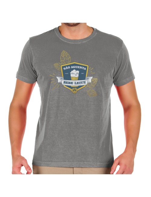 Camiseta Cinza Ipa da Vaca  com nossa receita