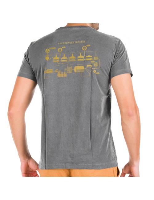 Camiseta Cinza Ipa da Vaca  com nossa receita