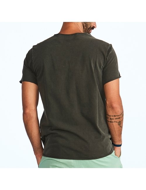 Camiseta Estonada sem Barra - Chumbo
