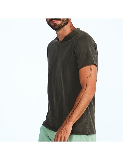 Camiseta Estonada sem Barra - Chumbo