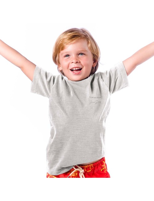 Camiseta Infantil Cinza Estonado - Its All About Love Camiseta Infantil Cinza Estonado - Its All About Love