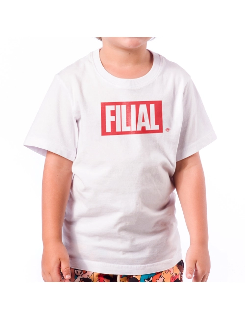 Camiseta Infantil Filial - Branca 