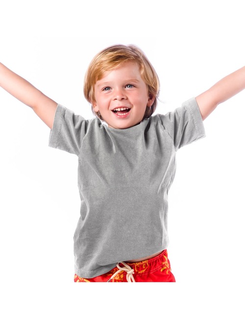 Camiseta Infantil Meme Da Vaca - Cinza