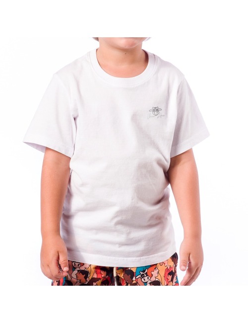 Camiseta Infantil Nossa Vaca Voa - Branco