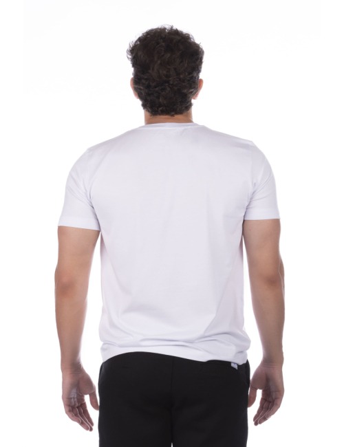 Camiseta Masculina BASICOW - Algodão Pima Menegotii Branca
