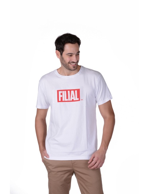 Camiseta Masculina Filial - Branca 