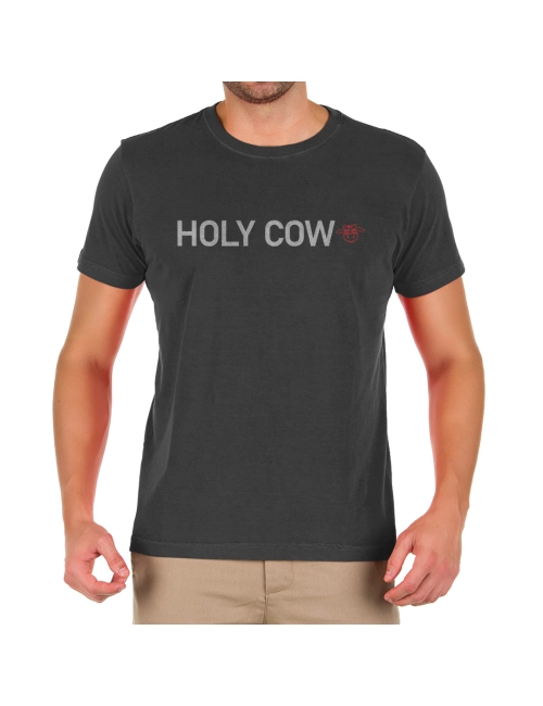Camiseta Masculina Holy Cow - Preta
