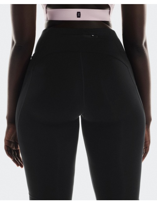 Legging On Running Performance Tights - Black