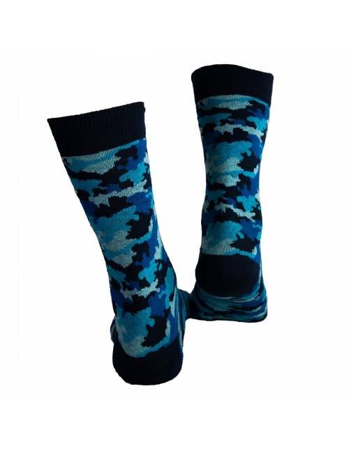 Meias Vaca Lôca - Camuflada Mar