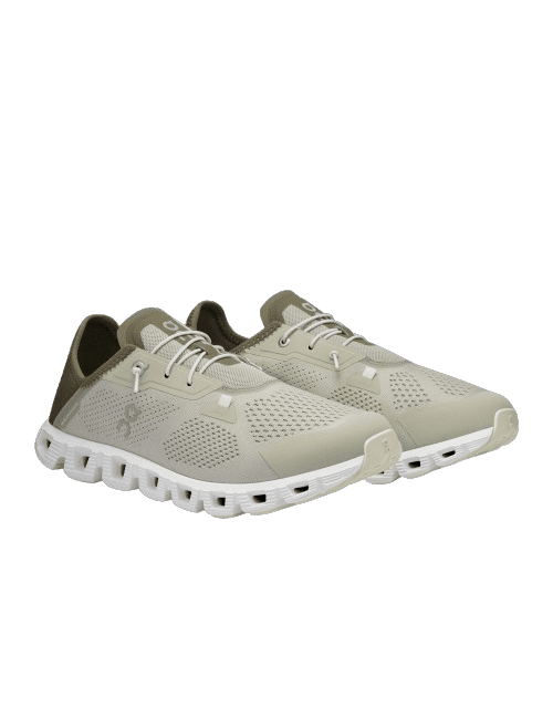 On Running Cloud Coast 5 Masculino Chalk Olive