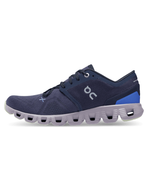 On Running Cloud X 3 Feminino Midnight Heron