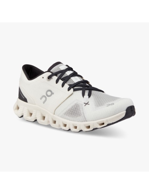 On Running Cloud X 3 Masculino Ivory Black