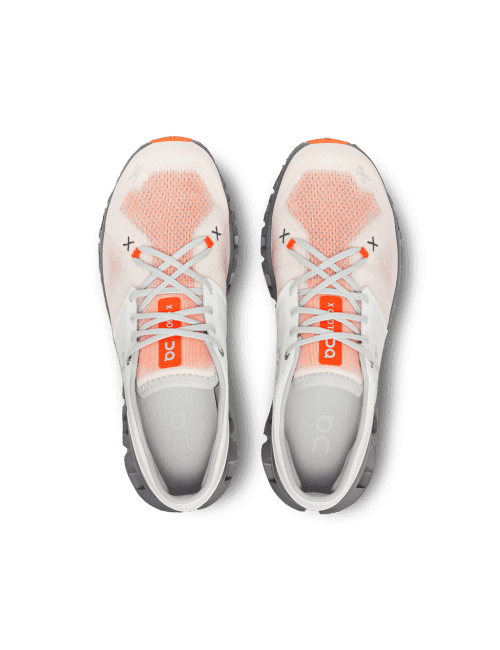 On Running Cloud X 3 Masculino Ivory Alloy