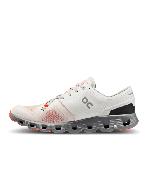 On Running Cloud X 3 Masculino Ivory Alloy