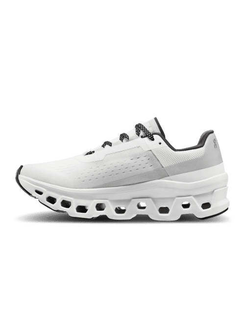 On Running Cloudmonster Feminino Undyed-White White