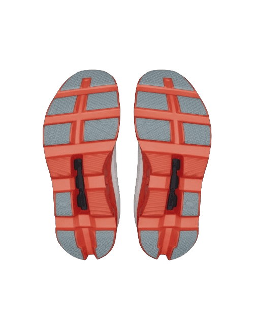 On Running Cloudmonster Feminino White Flame