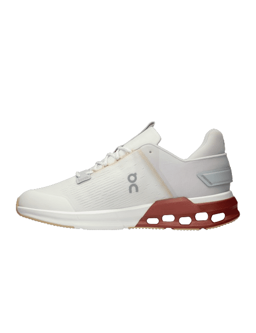On Running Cloudnova Flux Masculino Undyed-White Auburn