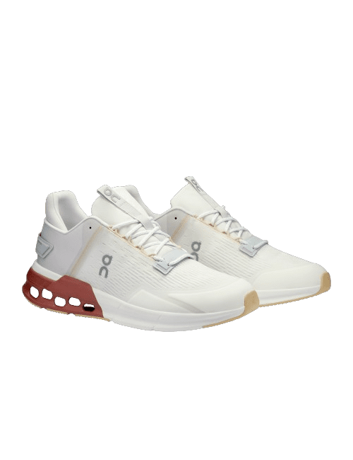 On Running Cloudnova Flux Masculino Undyed-White Auburn