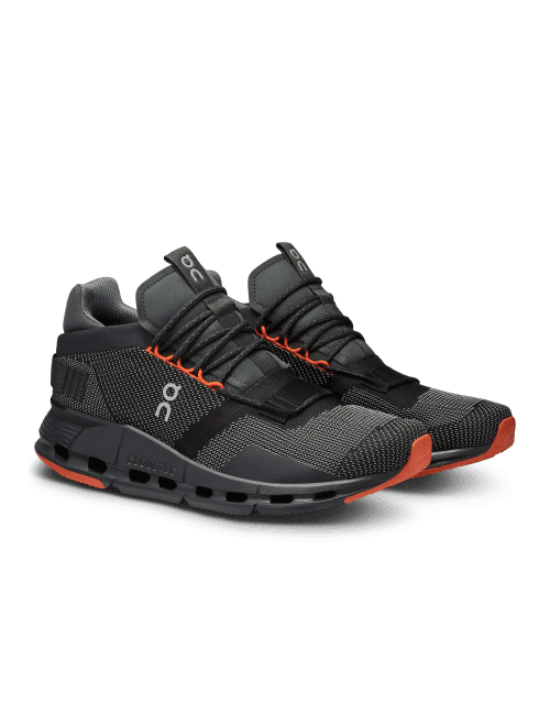 On Running Cloudnova Masculino Black Flame