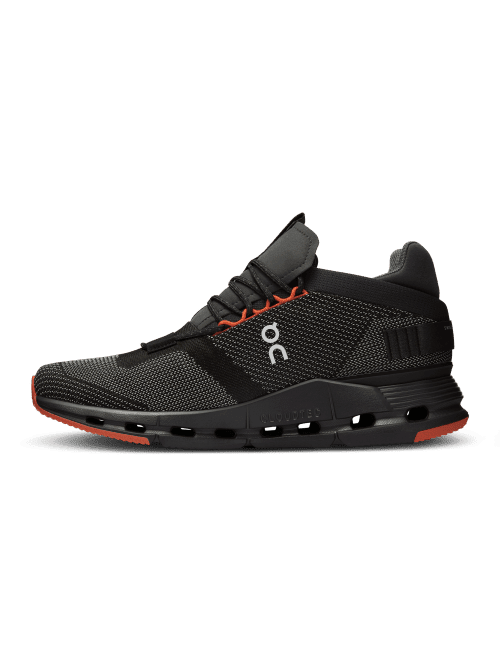 On Running Cloudnova Masculino Black Flame