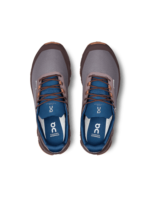 On Running Cloudvista Waterproof Feminino Zinc Grape