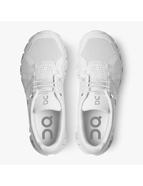 On Running Cloud 5 Feminino All White