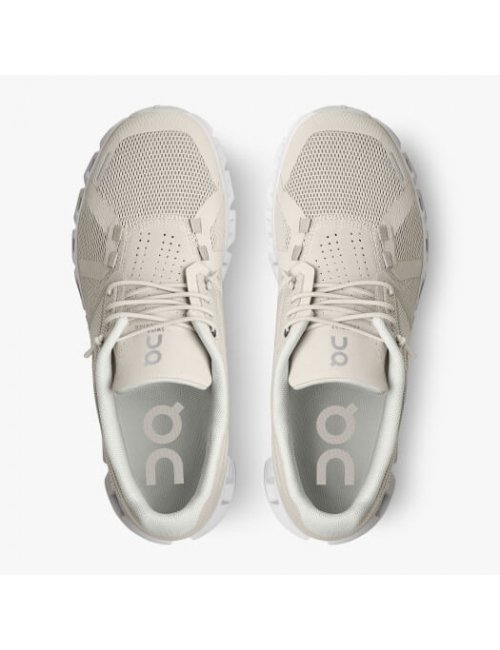On Running Cloud 5 Feminino Pearl White