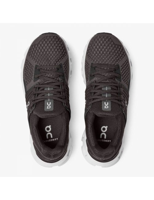 On Running Cloudswift Feminino Black Rock