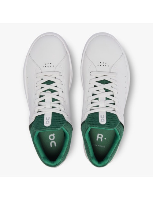 On Running The Roger Advantage Feminino White Green
