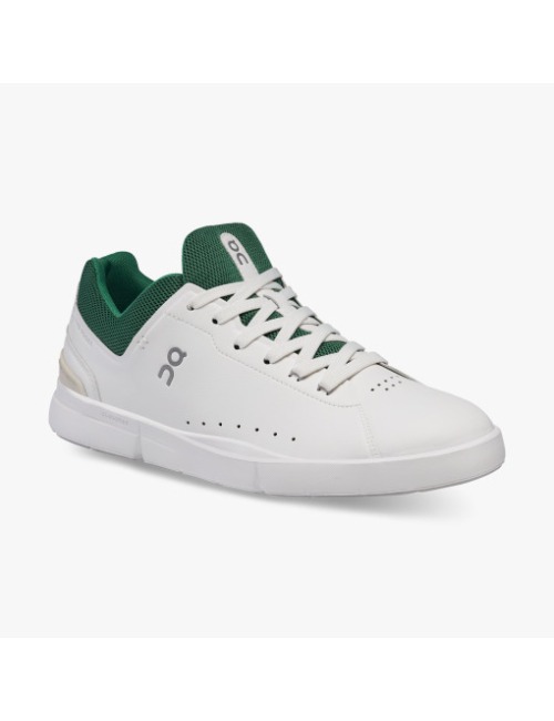 On Running The Roger Advantage Feminino White Green