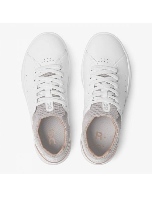 On Running The Roger Advantage Feminino White Rose