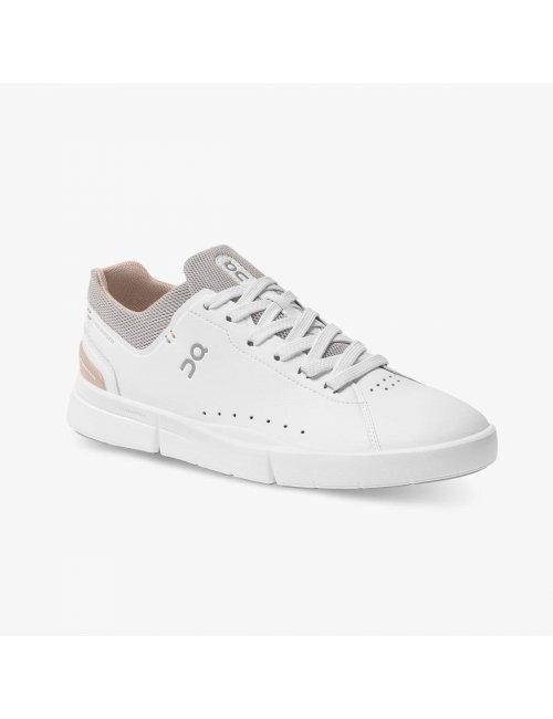 On Running The Roger Advantage Feminino White Rose