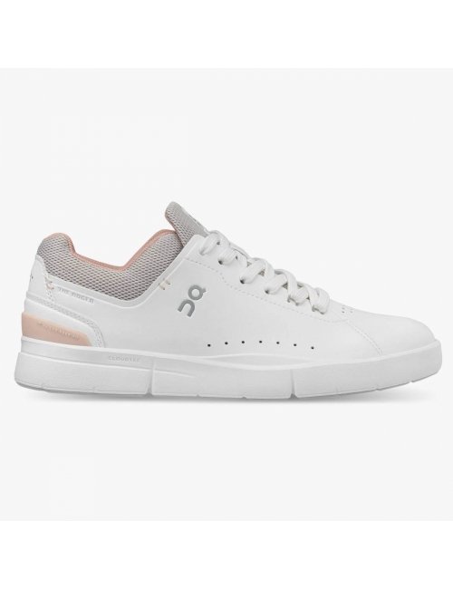 On Running The Roger Advantage Feminino White Rose