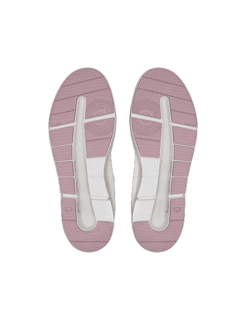 On Running The Roger Clubhouse Feminino White Mauve