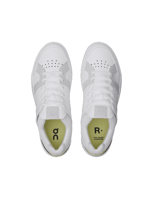On Running The Roger Clubhouse Masculino White Acacia