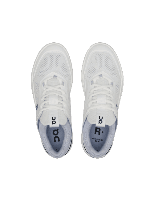 On Running The Roger Spin Feminino White Heather