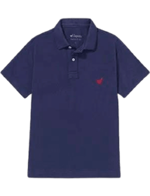 Polo Infantil Zapalla Lhama Boys - Marinho