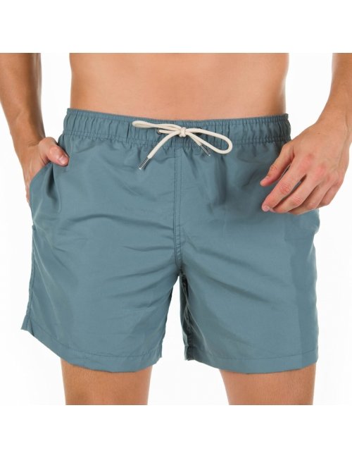 Short Masculino Azul Liso Multi-uso