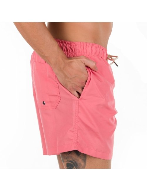 Short Masculino Salmão Liso Multi-uso
