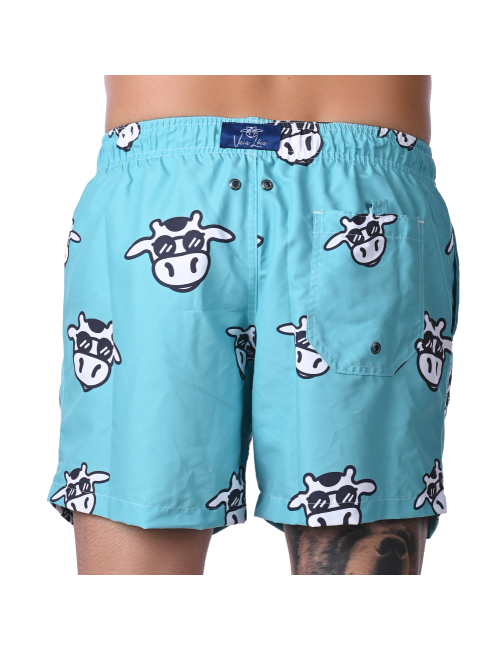 Short Masculino Praia Tifany Vaca Lôca