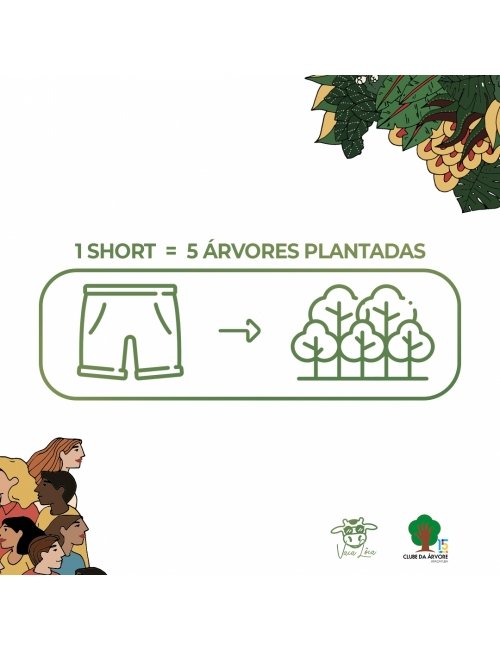 Short Feminino Praia Amazonie Cós Elástico Blandine