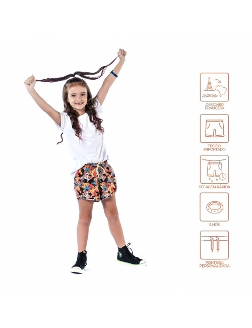 Short Infantil Praia Feminino Personnes Blandine 